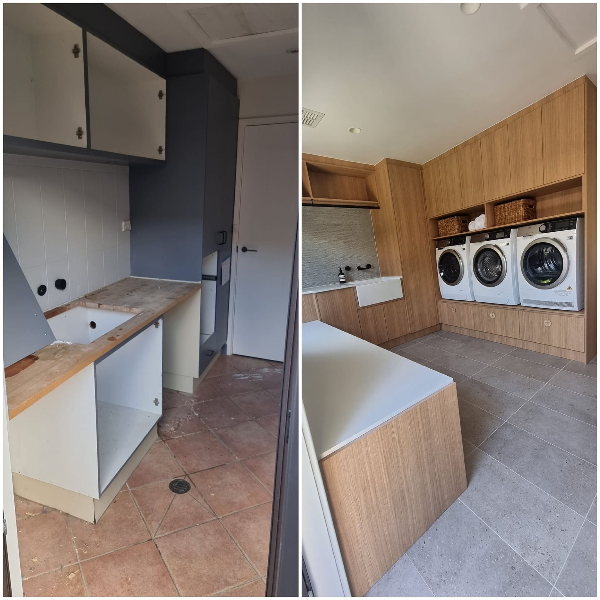 Laundry renovation